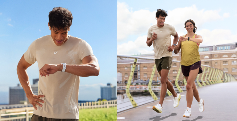 runners running