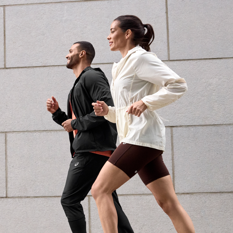 ASICS Athletes working out.