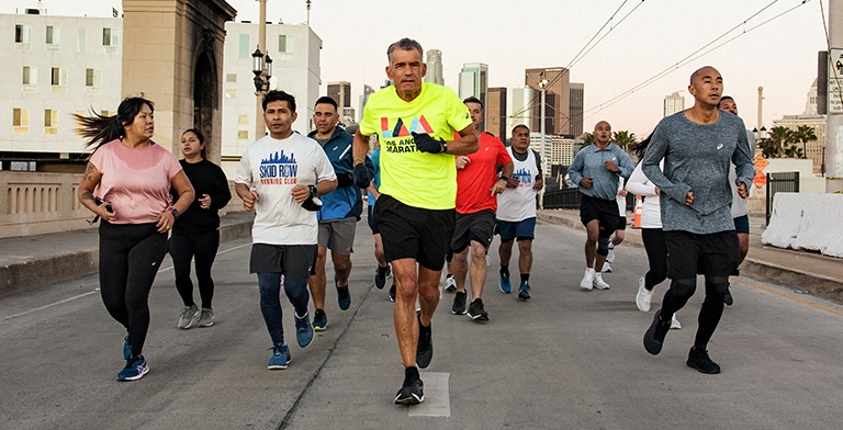 Live Uplifted: Judge Craig Mitchell & Skid Row Running Club