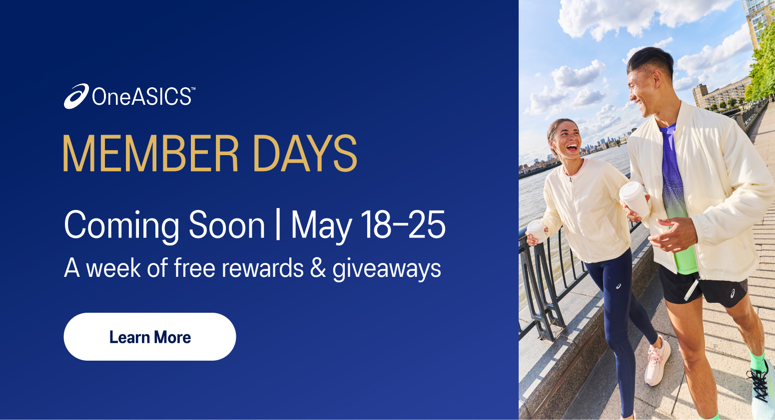 OneASICS Member Days Coming Soon Sign up or log in now