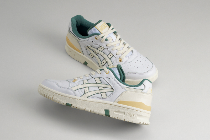 Asics shoes next to each other
