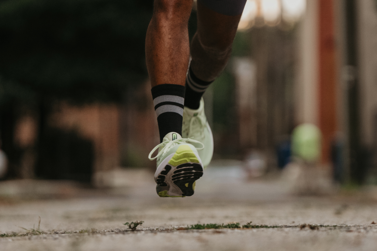 asics athlete running