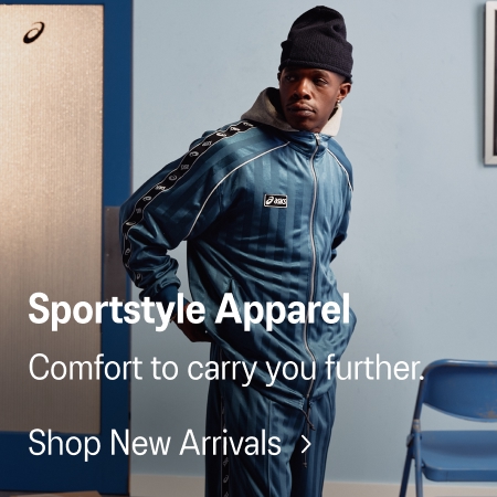 ASICS Sportstyle Apparel and Accessroies Shop Now