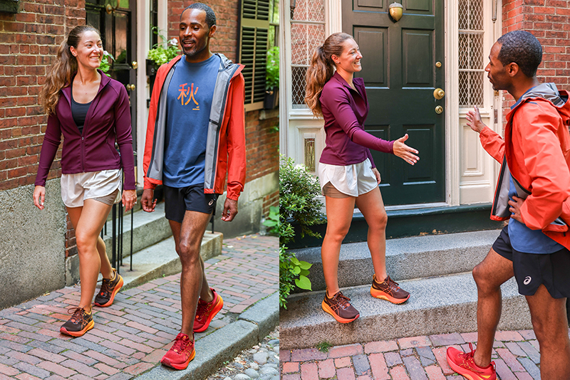ASICS walking shoes