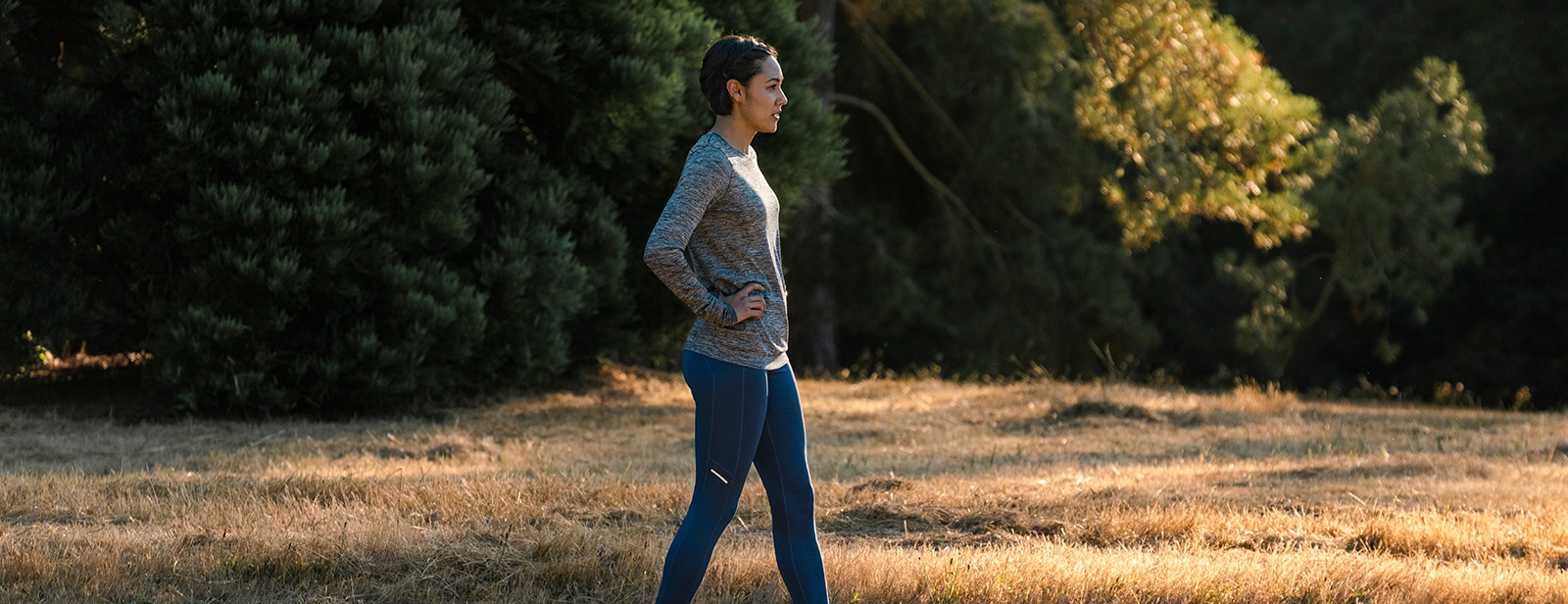 women walking outside