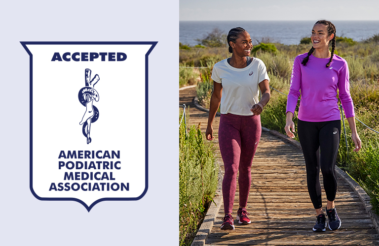 American Podiatric Medical Association (APMA) Seal of Acceptance.  