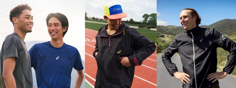 ASICS Shop Post Run Category.