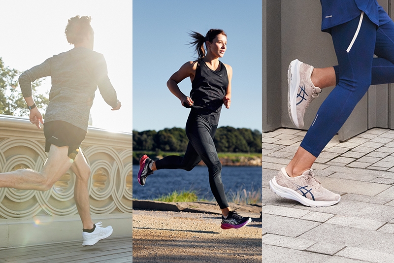 Women running