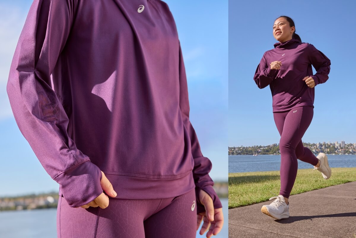ASICS how to dress for a fall run