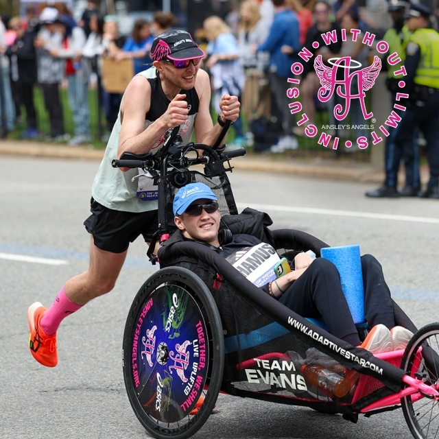 ASICS Donation partner Ainsley's Angels of America