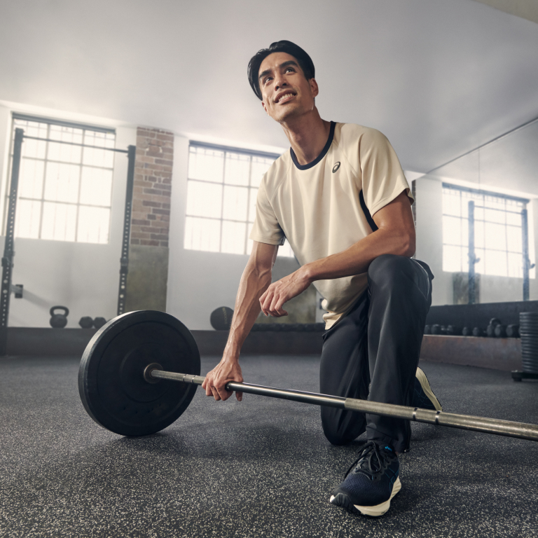 ASICS Athletes Training.