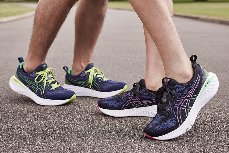 Mens and womens gel cumulus 25 trainer