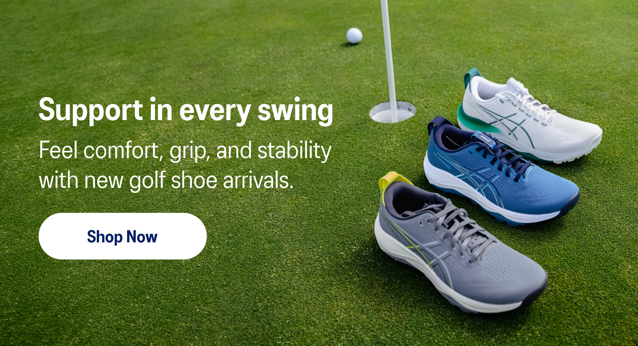 ASICS Golf Shop now