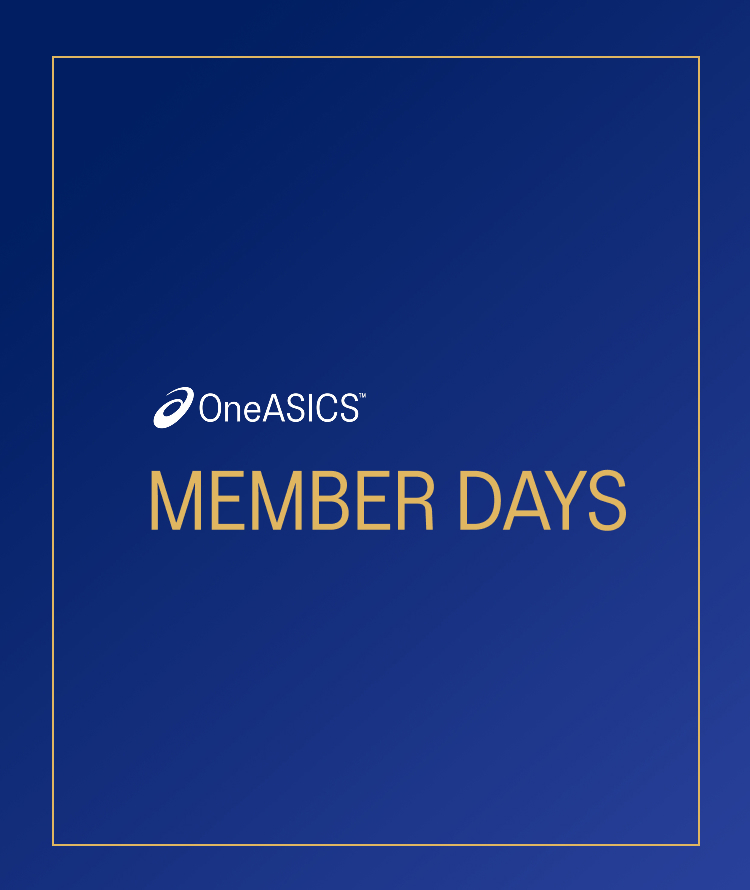 OneASICS Members Days