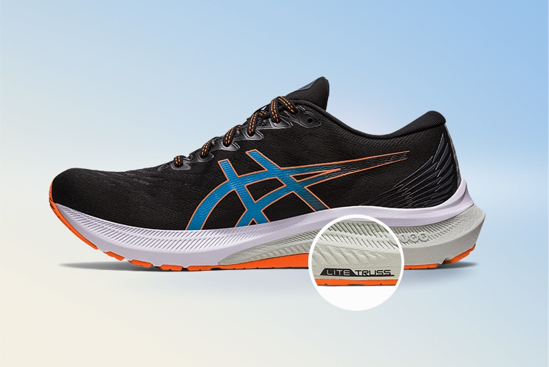 Upclose of the GT 2000 11 shoe