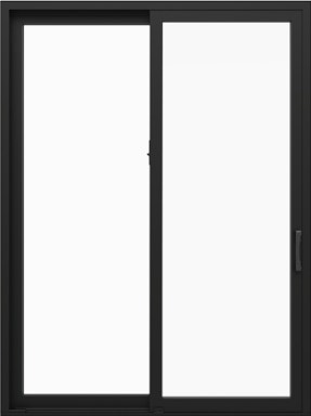 Pella® Impervia®  Fiberglass 2-Panel Sliding Door