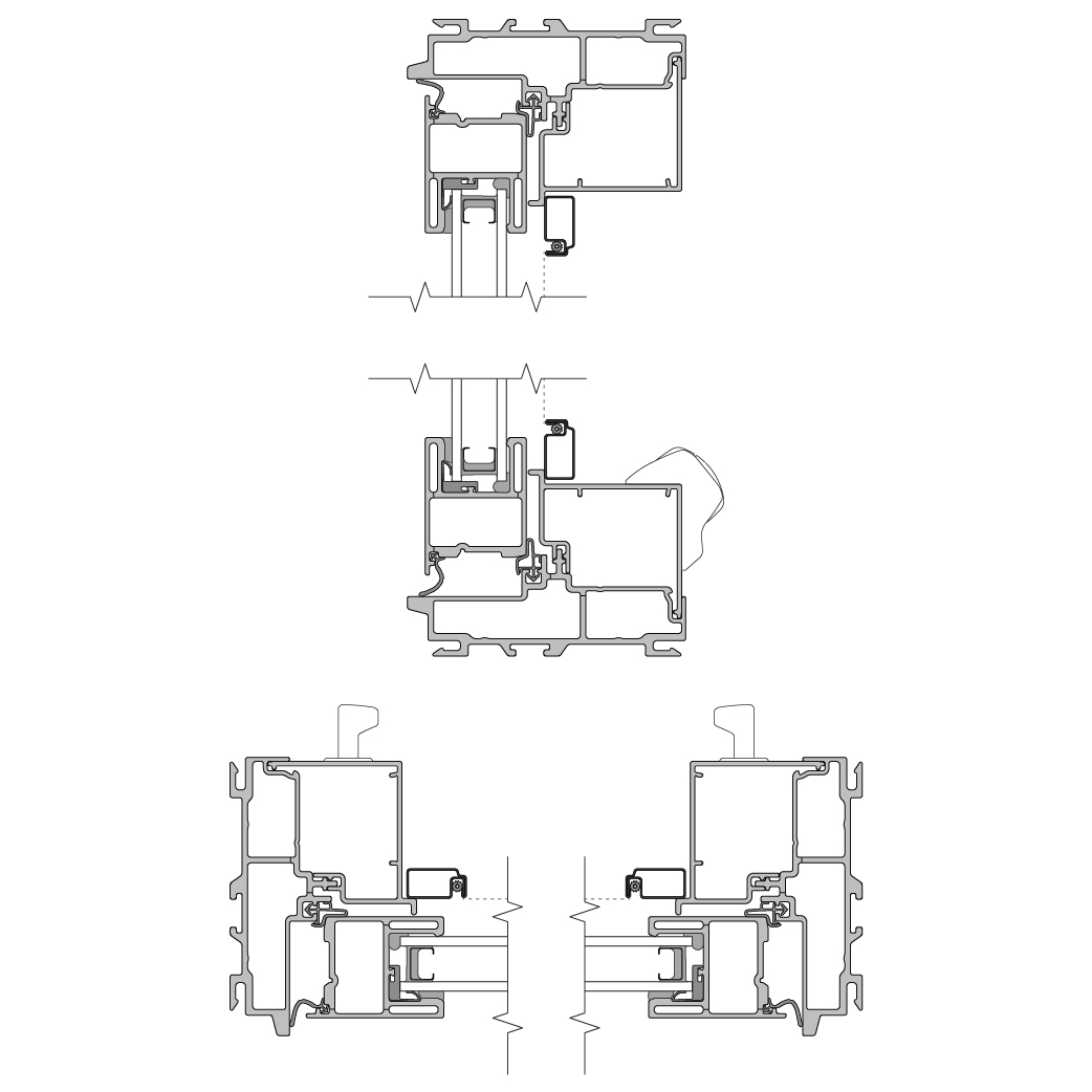 pella impervia awning cross sections