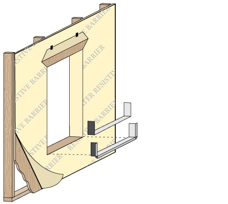 an illustrated step 1 guide to installing a window