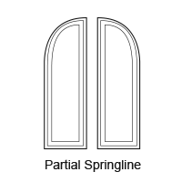 partial springline window illustration