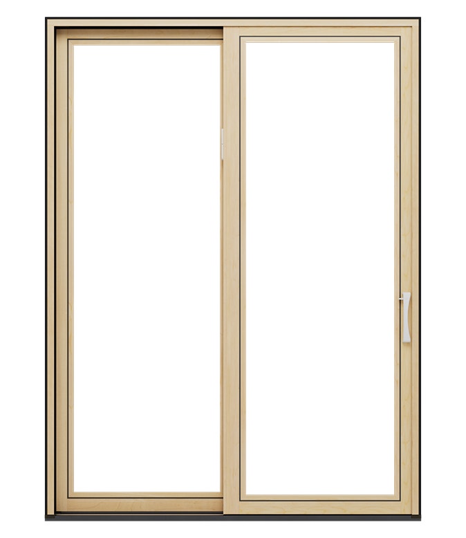 Pella® Lifestyle Series Wood 2-Panel Sliding Door