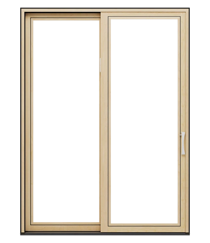 Pella® Lifestyle Series Wood 2-Panel Sliding Door