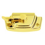 bright brass cam-action lock for impervia windows