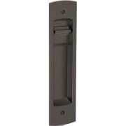 flush-mounted hardware oil-rubbed bronze