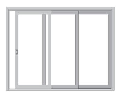 generic multi-slide patio door illustration