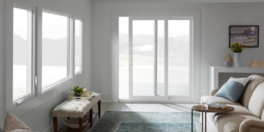 Pella Architect Series Contemporary Wood Sliding Patio Doors Pella