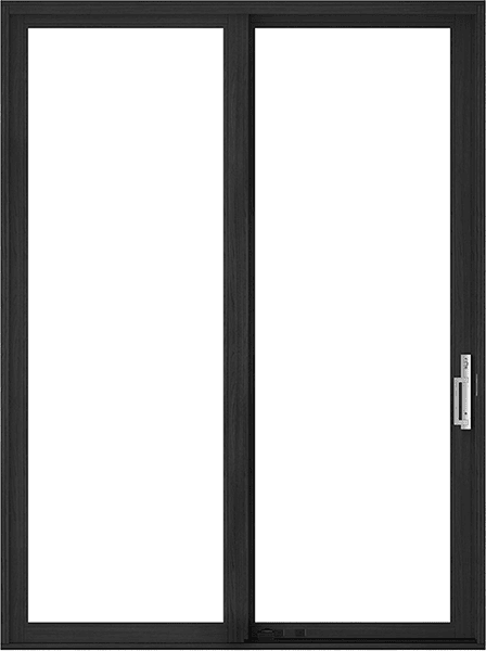 reserve contemporary sliding door with no background
