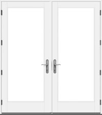 Pella® Architect Series – Traditional Hinged Patio Door