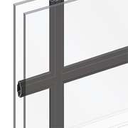 2” Sculptured Grilles-Between-the-Glass sculptured grilles between the glass