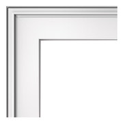 white fiberglass frame