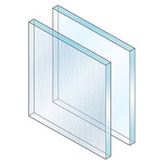 Rain An illustration of rain-etched glass