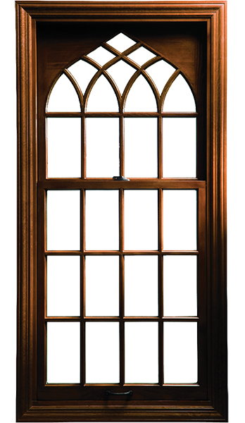 custom gothic hung window