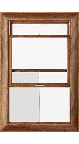 wood double-hung window with screen examples
