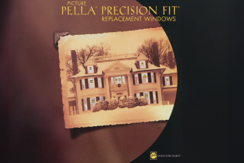 A 1990s ad for Precision Fit Pella Windows.