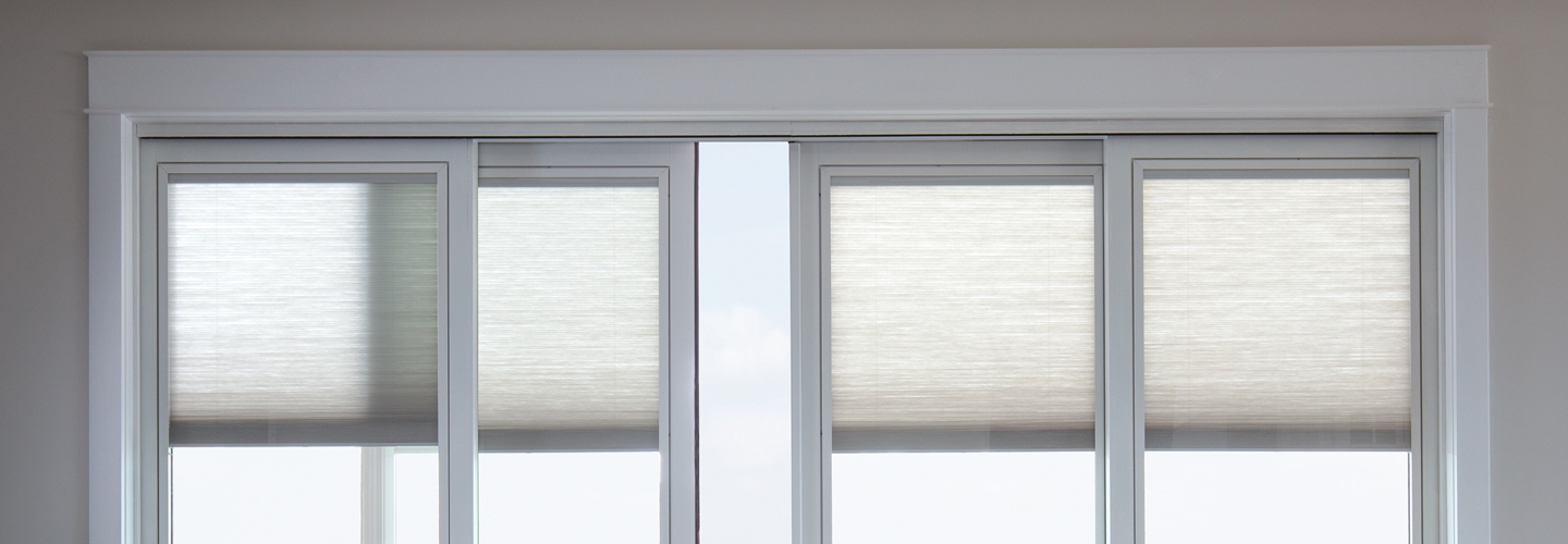 Sliding glass doors with deals built in blinds