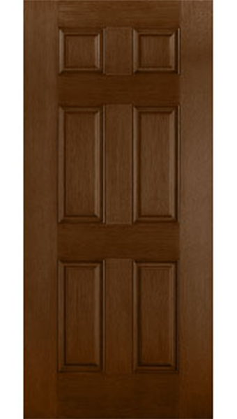solid fiberglass entry door