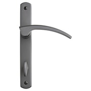 Oil-Rubbed Bronze hinged door hardware in oil-rubbed bronze