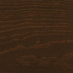 dark mahogany wood finish