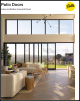 the thumbnail cover of a brochure with big patio doors.