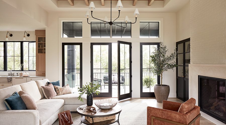Maximize Your View with Transparent French Doors
