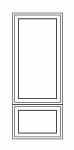 combination for casement window transom over single