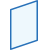 single-pane window icon