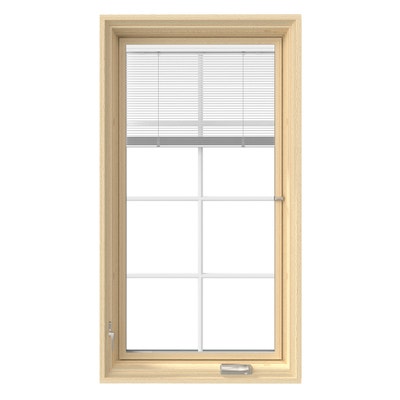 Lifestyle Series Casement Window COB with Blinds and Grilles