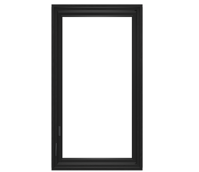 large illustration of a push-out casement window