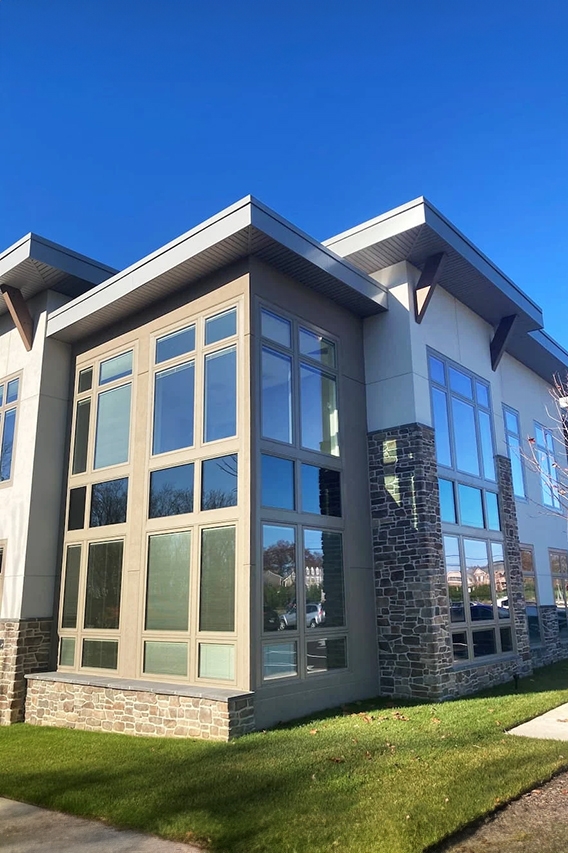 Senior living facility in Warrington with newly installed Pella windows.