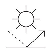 sun defense low-e glass icon