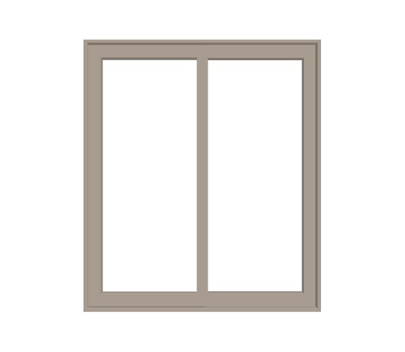 Pella® 250 Series Vinyl 2-Panel Sliding Door